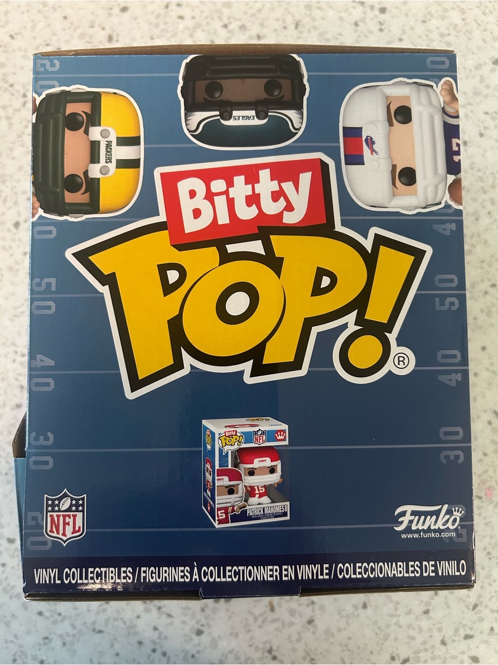 Funko Bitty Pop! NFL Vinyl Collectible - One Mystery NFL Bitty Pop